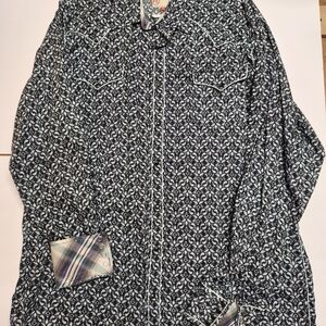 Roper Multicolor Plaid and Patterned Shirt